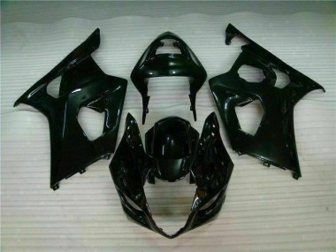 Carénages Moto GSXR 1000 K3 2003-2004 - Noir Brillant
