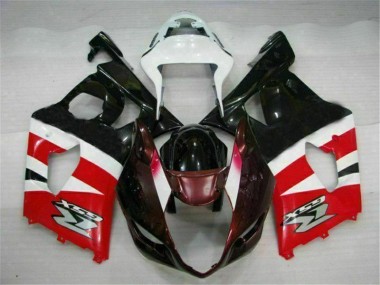 Carénages Moto GSXR 1000 K3 2003-2004 - Rouge Noir