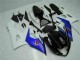 Carénages Moto GSXR 1000 K5 2005-2006 - Bleu Blanc Carénages Moto GSXR 1000 K5 2005-2006 - Bleu Blanc