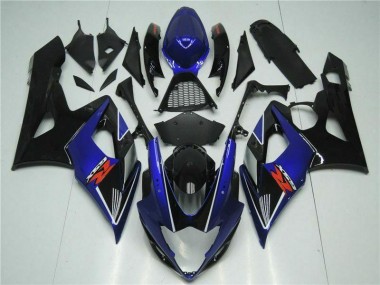 Carénages Moto GSXR 1000 K5 2005-2006 - Bleu Noir