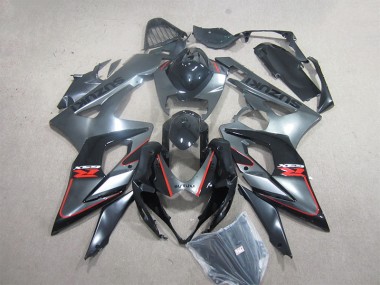 Carénages Moto GSXR 1000 K5 2005-2006 - Noir Rouge