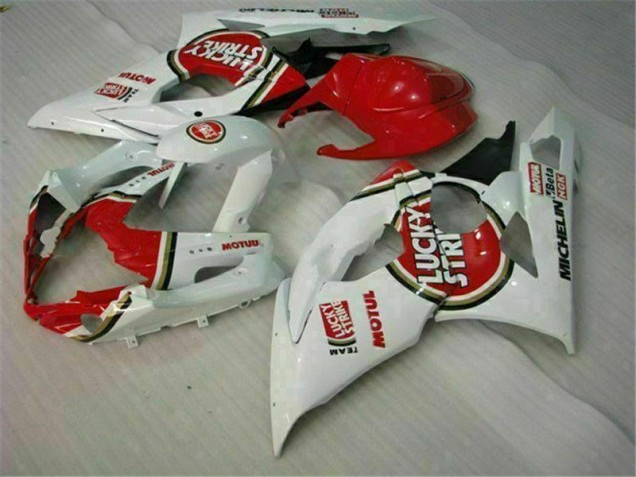 Carénages Moto GSXR 1000 K5 2005-2006 - Rouge Blanc Carénages Moto GSXR 1000 K5 2005-2006 - Rouge Blanc