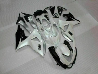Carénages Moto GSXR 1000 K9 2009-2016 - Blanc Noir