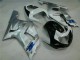 Carénages Moto GSXR 600 / 750 K1 K2 K3 2001-2003 - Argent Noir Carénages Moto GSXR 600 / 750 K1 K2 K3 2001-2003 - Argent Noir