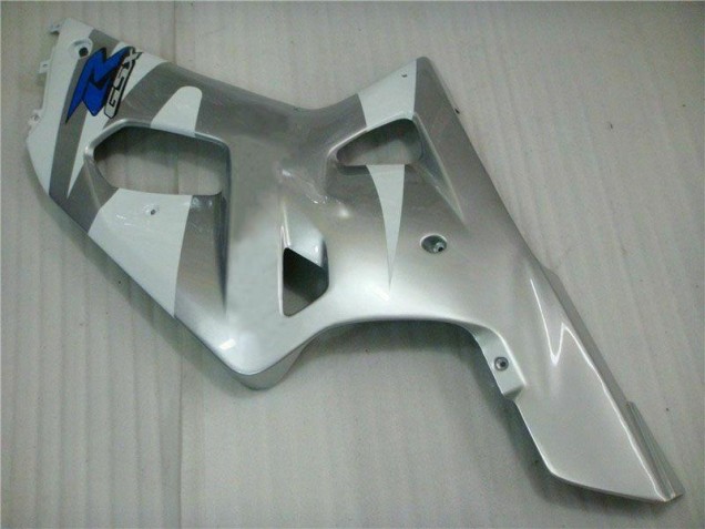 Carénages Moto GSXR 600 / 750 K1 K2 K3 2001-2003 - Argent Noir Carénages Moto GSXR 600 / 750 K1 K2 K3 2001-2003 - Argent Noir