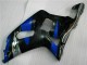Carénages Moto GSXR 600 / 750 K1 K2 K3 2001-2003 - Bleu Noir Carénages Moto GSXR 600 / 750 K1 K2 K3 2001-2003 - Bleu Noir