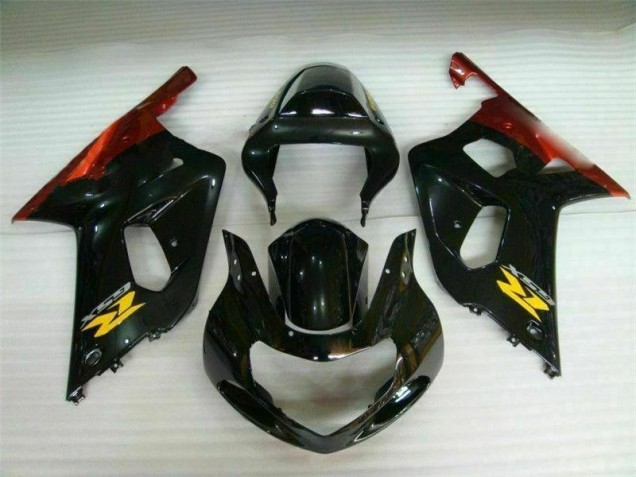 Carénages Moto GSXR 600 / 750 K1 K2 K3 2001-2003 - Noir Carénages Moto GSXR 600 / 750 K1 K2 K3 2001-2003 - Noir