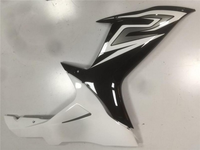 Carénages Moto GSXR 600 / 750 K11 2011-2024 - Noir Blanc Carénages Moto GSXR 600 / 750 K11 2011-2024 - Noir Blanc