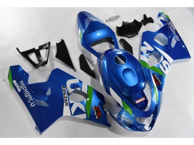 Carénages Moto GSXR 600 / 750 K4 2004-2005 - Bleu Blanc
