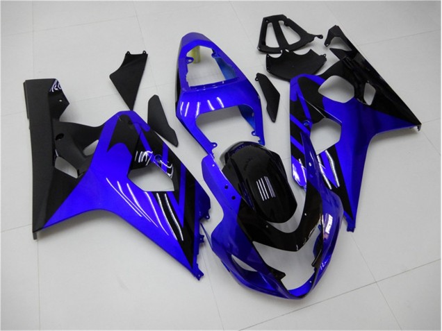 Carénages Moto GSXR 600 / 750 K4 2004-2005 - Bleu Noir Carénages Moto GSXR 600 / 750 K4 2004-2005 - Bleu Noir