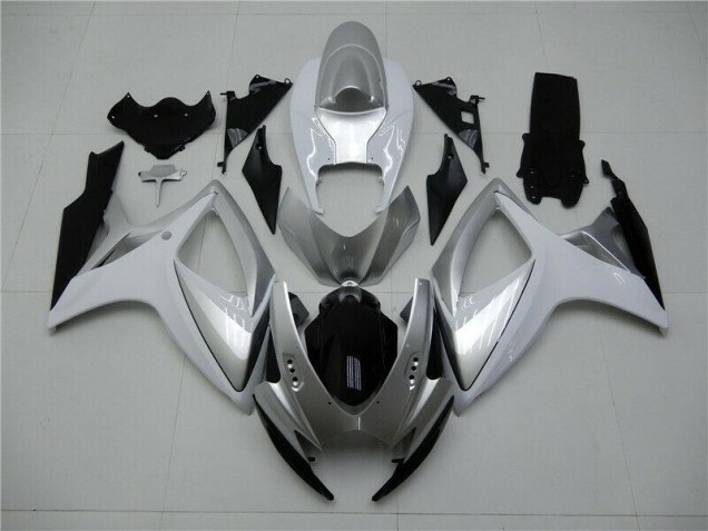 Carénages Moto GSXR 600 / 750 K6 2006-2007 - Argent Carénages Moto GSXR 600 / 750 K6 2006-2007 - Argent