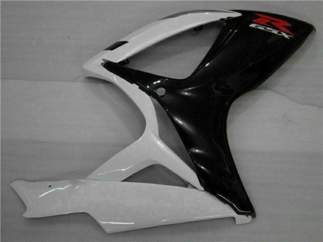 Carénages Moto GSXR 600 / 750 K6 2006-2007 - Blanc Noir Carénages Moto GSXR 600 / 750 K6 2006-2007 - Blanc Noir