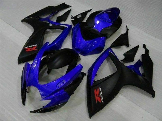 Carénages Moto GSXR 600 / 750 K6 2006-2007 - Bleu Noir Carénages Moto GSXR 600 / 750 K6 2006-2007 - Bleu Noir