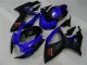 Carénages Moto GSXR 600 / 750 K6 2006-2007 - Bleu Noir Carénages Moto GSXR 600 / 750 K6 2006-2007 - Bleu Noir