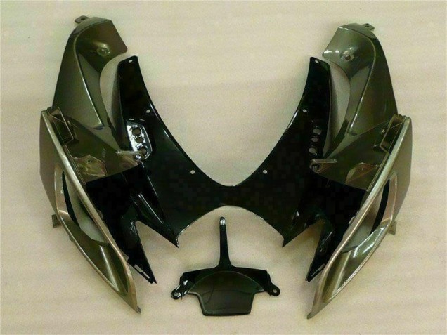 Carénages Moto GSXR 600 / 750 K6 2006-2007 - Noir Gris Carénages Moto GSXR 600 / 750 K6 2006-2007 - Noir Gris