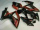 Carénages Moto GSXR 600 / 750 K6 2006-2007 - Noir Rouge