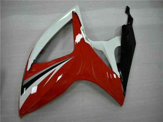 Carénages Moto GSXR 600 / 750 K6 2006-2007 - Rouge Blanc Carénages Moto GSXR 600 / 750 K6 2006-2007 - Rouge Blanc