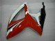 Carénages Moto GSXR 600 / 750 K6 2006-2007 - Rouge Blanc Carénages Moto GSXR 600 / 750 K6 2006-2007 - Rouge Blanc