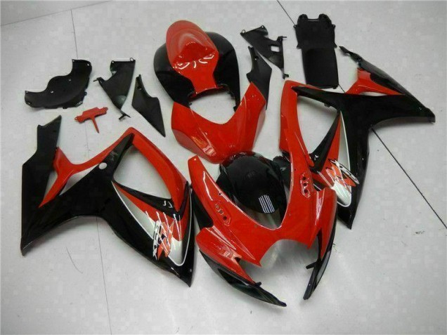 Carénages Moto GSXR 600 / 750 K6 2006-2007 - Rouge Carénages Moto GSXR 600 / 750 K6 2006-2007 - Rouge