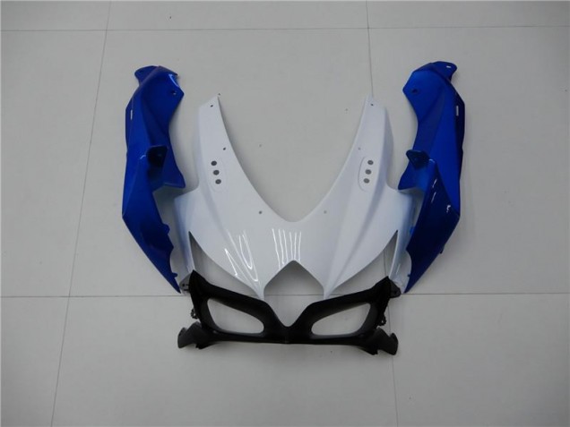 Carénages Moto GSXR 600 / 750 K8 2008-2010 - Blanc Bleu Carénages Moto GSXR 600 / 750 K8 2008-2010 - Blanc Bleu
