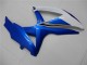 Carénages Moto GSXR 600 / 750 K8 2008-2010 - Blanc Bleu Carénages Moto GSXR 600 / 750 K8 2008-2010 - Blanc Bleu