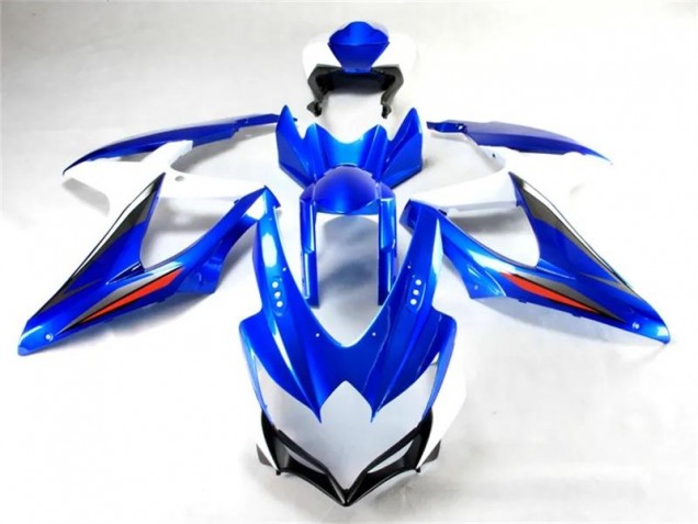 Carénages Moto GSXR 600 / 750 K8 2008-2010 - Bleu Blanc Carénages Moto GSXR 600 / 750 K8 2008-2010 - Bleu Blanc