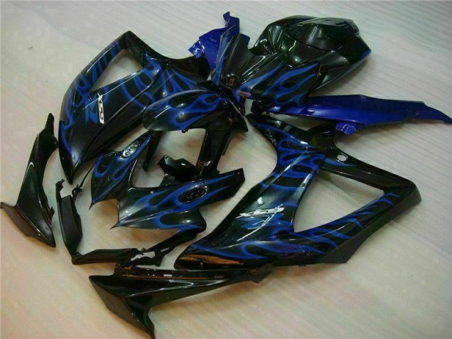 Carénages Moto GSXR 600 / 750 K8 2008-2010 - Bleu Noir Carénages Moto GSXR 600 / 750 K8 2008-2010 - Bleu Noir