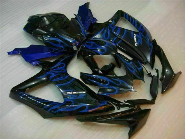 Carénages Moto GSXR 600 / 750 K8 2008-2010 - Bleu Noir Carénages Moto GSXR 600 / 750 K8 2008-2010 - Bleu Noir
