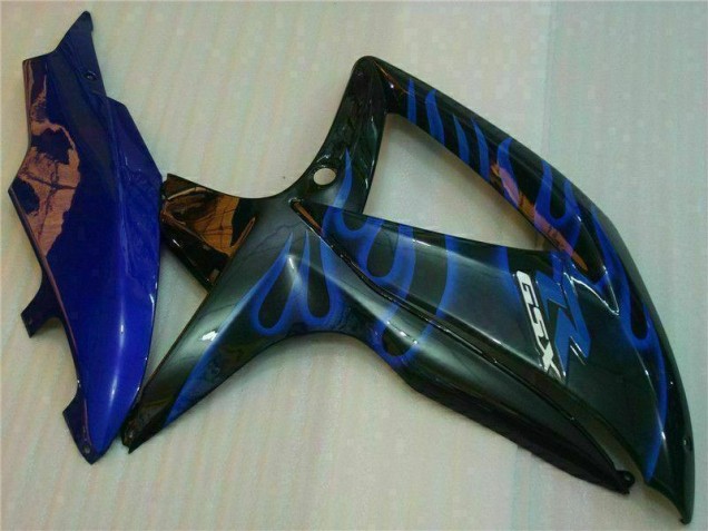 Carénages Moto GSXR 600 / 750 K8 2008-2010 - Bleu Noir Carénages Moto GSXR 600 / 750 K8 2008-2010 - Bleu Noir