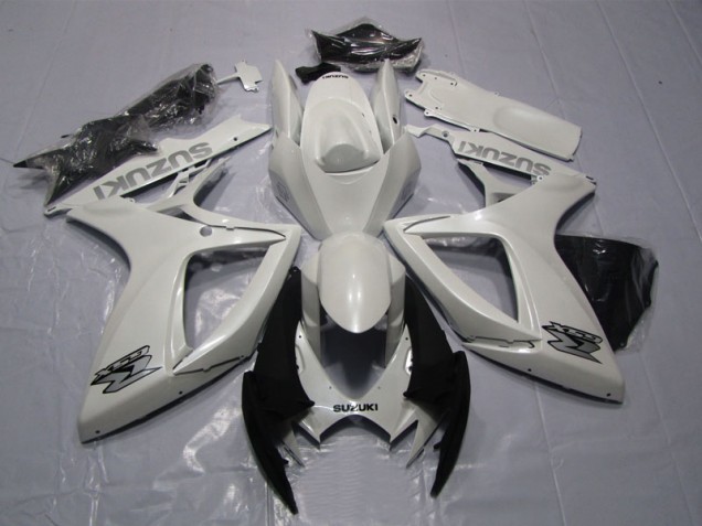 Carénages Moto GSXR 600 K6 2006-2007 - Blanc Carénages Moto GSXR 600 K6 2006-2007 - Blanc