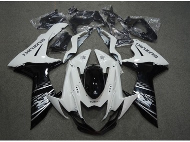 Carénages Moto GSXR 750 K11 2011-2024 - Blanc Noir