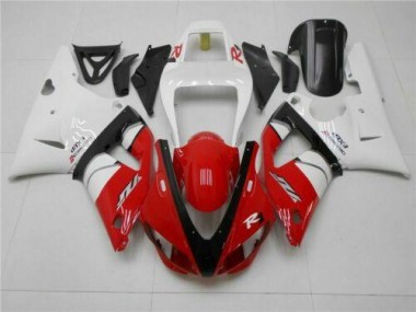 Carénages Moto R1 1998-1999 - Rouge Blanc