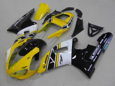 Carénages Moto R1 2000-2001 - Jaune Anniversary