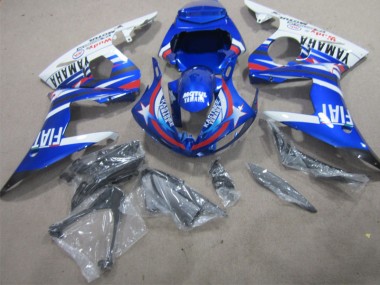 Carénages Moto R1 2002-2003 - Bleu Blanc Motul Fiat
