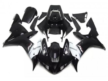 Carénages Moto R1 2002-2003 - Noir Blanc