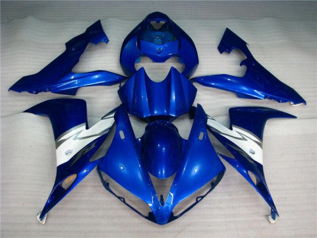 Carénages Moto R1 2004-2006 - Bleu Blanc Carénages Moto R1 2004-2006 - Bleu Blanc