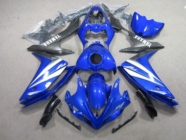 Carénages Moto R1 2007-2008 - Bleu Blanc