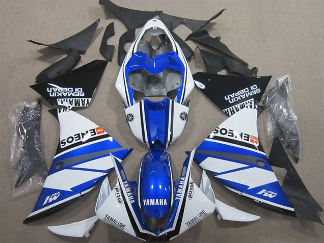 Carénages Moto R1 2009-2011 - Bleu Blanc Carénages Moto R1 2009-2011 - Bleu Blanc