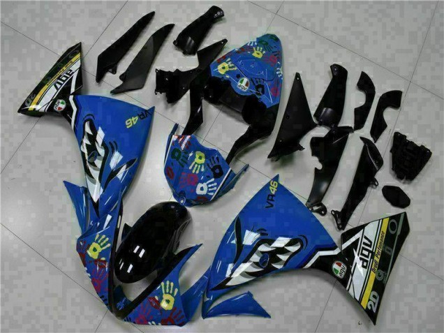 Carénages Moto R1 2009-2011 - Bleu Carénages Moto R1 2009-2011 - Bleu
