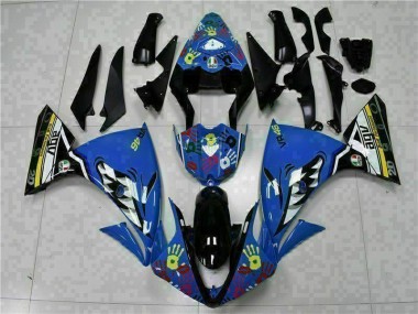 Carénages Moto R1 2009-2011 - Bleu