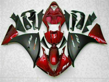 Carénages Moto R1 2009-2011 - Rouge Noir