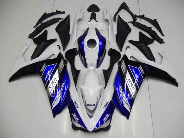 Carénages Moto R3 2015-2022 - Bleu Blanc Carénages Moto R3 2015-2022 - Bleu Blanc