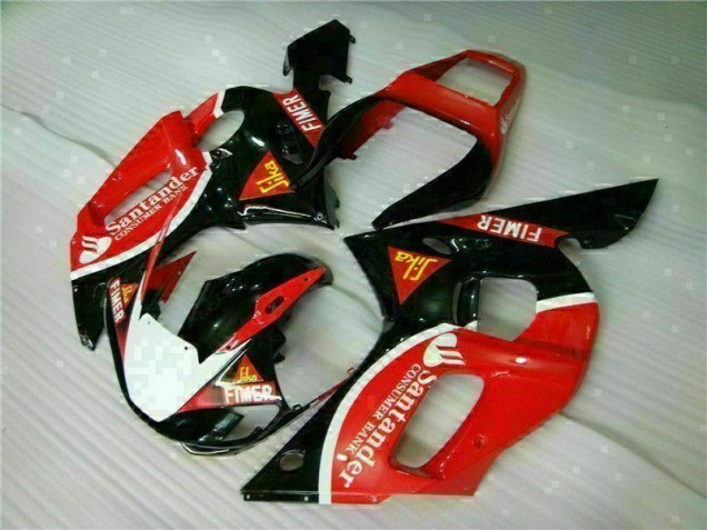 Carénages Moto R6 1998-2002 - Rouge Noir Carénages Moto R6 1998-2002 - Rouge Noir