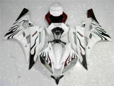 Carénages Moto R6 2006-2007 - Blanc