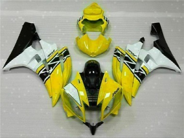 Carénages Moto R6 2006-2007 - Jaune Blanc Noir