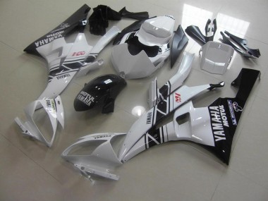 Carénages Moto R6 2006-2007 - Noir Blanc