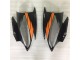 Carénages Moto R6 2006-2007 - Orange Noir