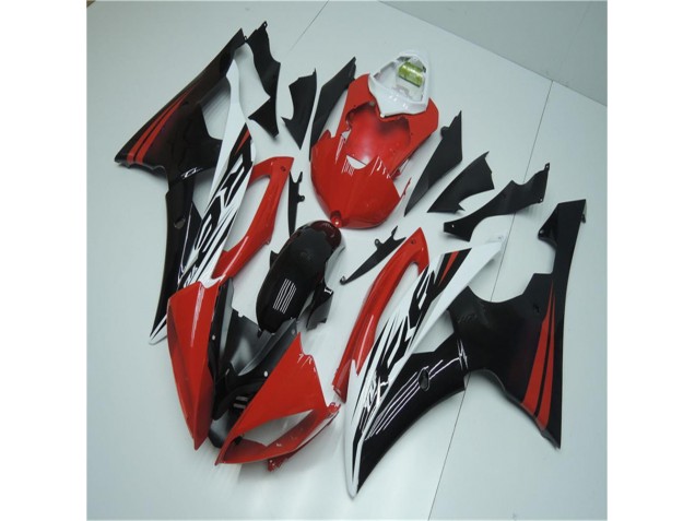 Carénages Moto R6 2008-2016 - Rouge Blanc Carénages Moto R6 2008-2016 - Rouge Blanc