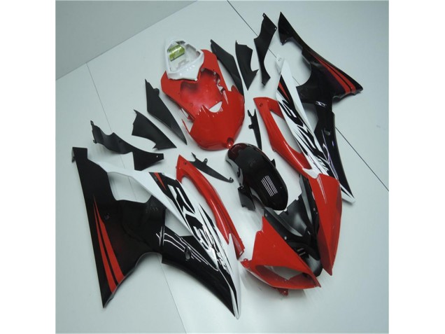 Carénages Moto R6 2008-2016 - Rouge Blanc Carénages Moto R6 2008-2016 - Rouge Blanc