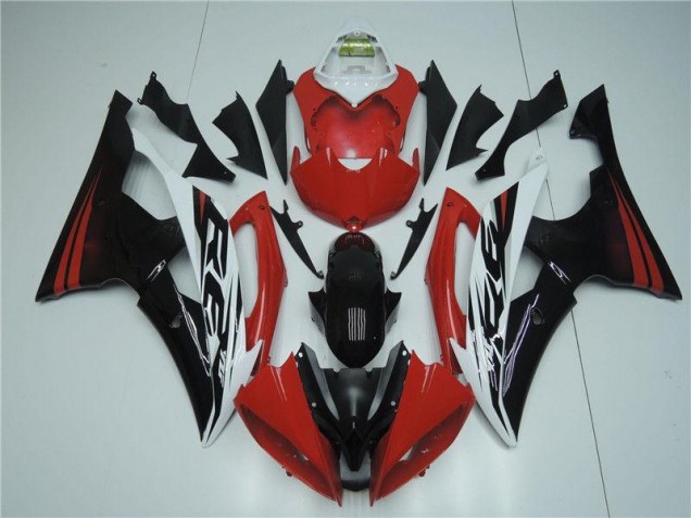 Carénages Moto R6 2008-2016 - Rouge Blanc Carénages Moto R6 2008-2016 - Rouge Blanc